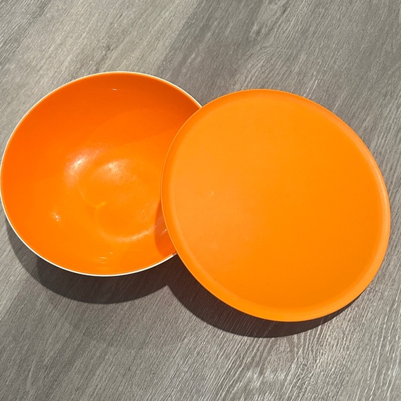 Tupperware Other - Tupperware Orange Bowl with Lid